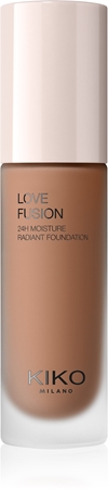 KIKO Milano Love Fusion 24H Moisture Radiant Foundation Langanhaltende cremige Make-up mit feuchtigkeitsspendender Wirkung