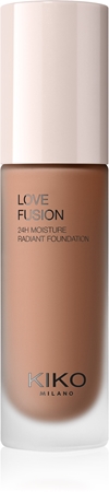 KIKO Milano Love Fusion 24H Moisture Radiant Foundation Langanhaltende cremige Make-up mit feuchtigkeitsspendender Wirkung