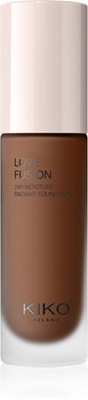 KIKO Milano Love Fusion 24H Moisture Radiant Foundation Langanhaltende cremige Make-up mit feuchtigkeitsspendender Wirkung