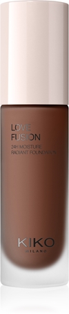 KIKO Milano Love Fusion 24H Moisture Radiant Foundation Langanhaltende cremige Make-up mit feuchtigkeitsspendender Wirkung