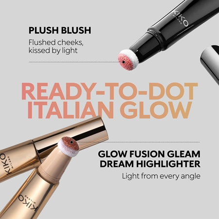 KIKO Milano Glow Fusion Gleam Dream Highlighter Flüssig-Highlighter im Schwamm