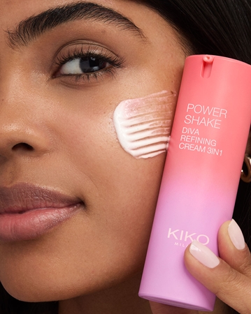 KIKO Milano Power Shake Diva Refining Cream 3In1 feuchtigkeitsspendende Gesichtscreme 3in1