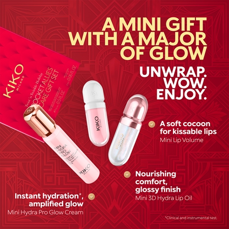 KIKO Milano Twist 'N Twinkle Holiday My Pocket Allies Geschenkset für Damen mini