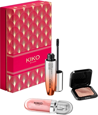 KIKO Milano Twist 'N Twinkle Holiday Holly Jolly Trio Geschenkset für Damen