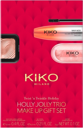 KIKO Milano Twist 'N Twinkle Holiday Holly Jolly Trio Geschenkset für Damen