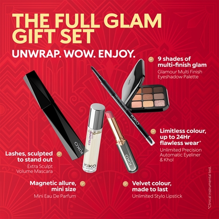 KIKO Milano Twist 'N Twinkle Holiday All That Glams Geschenkset für Damen