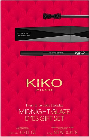 KIKO Milano Twist 'N Twinkle Holiday Midnight Glaze Geschenkset für die Augen