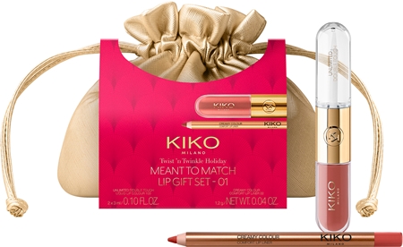 KIKO Milano Twist 'N Twinkle Holiday Meant To Match Geschenkset für Lippen für Damen 01