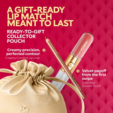 KIKO Milano Twist 'N Twinkle Holiday Meant To Match Geschenkset für Lippen für Damen 01