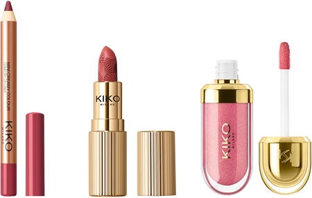 KIKO Milano Twist 'N Twinkle Holiday Mini Kiss Squad Geschenkset für Lippen mini
