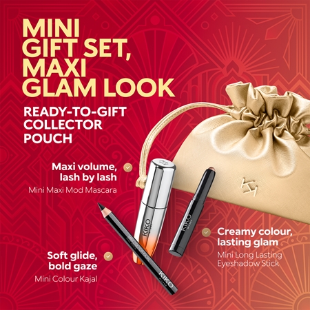 KIKO Milano Twist 'N Twinkle Holiday Mini Glance Geschenkset für Damen mini