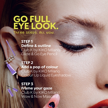 KIKO Milano Club K By Kiko Milano Colour Up Flüssiges Lidschatten