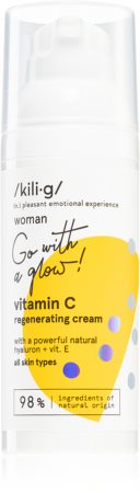 Kilig Vitamin C regenerierende Creme mit Hyaluronsäure