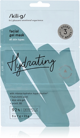 Kilig Hydrating máscara gel hidratante para rosto
