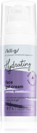Kilig Hydrating gel de rosto hidratante para pele normal a mista