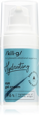 Kilig Hydrating gel de olhos hidratante com efeito resfrescante