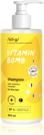 Kilig Vitamin Bomb stärkendes Shampoo für geschwächtes Haar