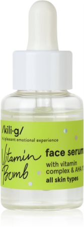 Kilig Vitamin Bomb sérum facial hidratante com AHA