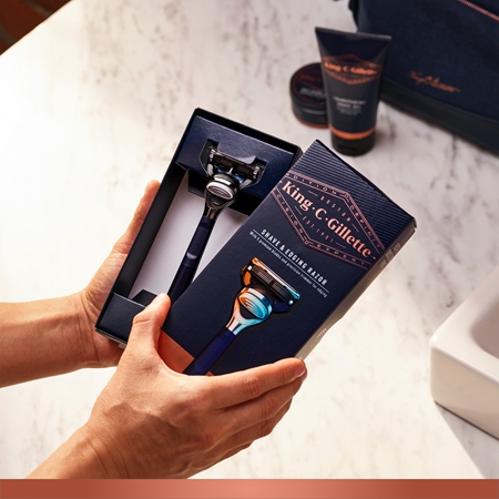 King C. Gillette Shave & Edging Razor partakone + vaihtopää