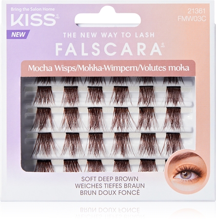 KISS Falscara Multi Wisps faux-cils en touffe à coller