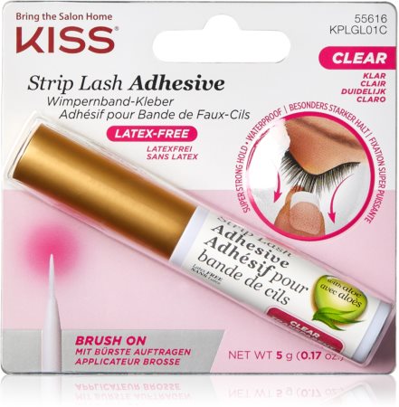 KISS Strip Lash Adhesive colle transparente faux-cils