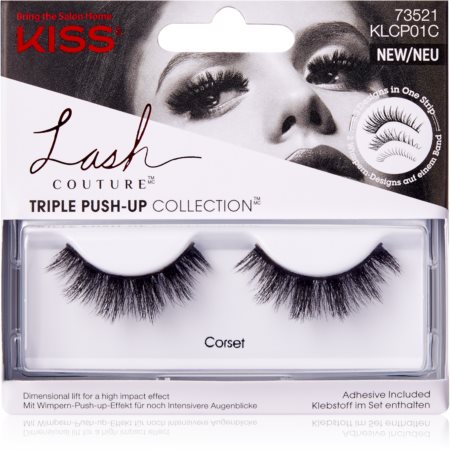 KISS Lash Couture Triple Push-Up τεχνητές βλεφαρίδες