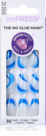 KISS imPRESS The No Glue Mani Medium False Nails