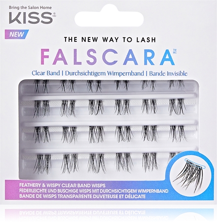 KISS Falscara The New Way to Lash trsové nalepovací řasy bez uzlíku