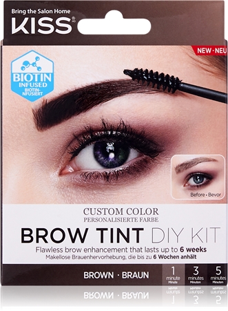 KISS Brow Tint DIY Kit barva na obočí