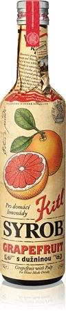 Kitl Syrob Grapefruit s dužinou sirup pro přípravu nápoje
