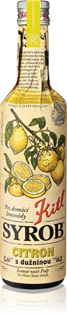 Kitl Syrob Citron s dužninou sirup pro přípravu nápoje