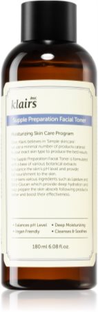 Klairs Supple Preparation Facial Toner tonik nawilżający wyrównujący pH skóry