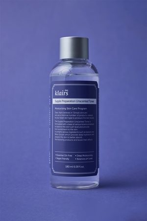 Klairs Supple Preparation Unscented Toner Moisturising pH Balancing Toner fragrance-free