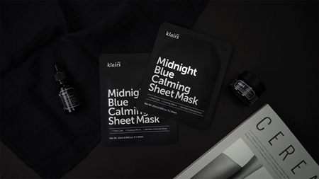 Klairs Midnight Blue Calming Sheet Mask masque apaisant en tissu