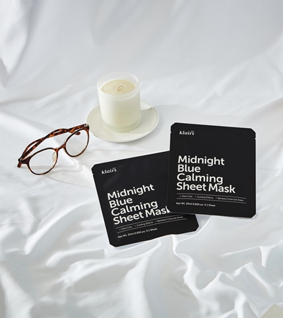 Klairs Midnight Blue Calming Sheet Mask masque apaisant en tissu