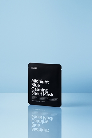 Klairs Midnight Blue Calming Sheet Mask masque apaisant en tissu