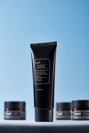 Dear Klairs Blue Calming Cream kojący krem po opalaniu do skóry wrażliwej i podrażnionej