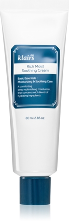 Klairs Rich Moist Soothing Cream intenzivně hydratační a zvláčňující krém