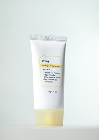 Klairs All-day Airy Sunscreen gel-crème léger protecteur SPF 50+