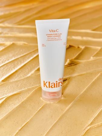 Dear Klairs Vitamin Pore Clay Mask Cleanser hydratisierender Reinigungsschaum zur Verjüngung der Gesichtshaut