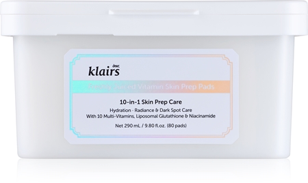 Dear Klairs Freshly Juiced Vitamin Skin Prep Pad tonisierende Pads für hydratisierte und strahlende Haut
