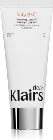Dear Klairs Vitamin Toning Barrier Cream λαμπρυντική ενυδατική κρέμα για ενίσχυση του φραγμού της επιδερμίδας