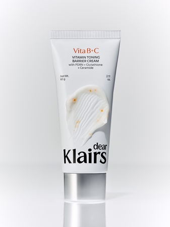 Dear Klairs Vitamin Toning Barrier Cream rozświetlający krem nawilżający dla wzmocnienia bariery ochronnej skóry