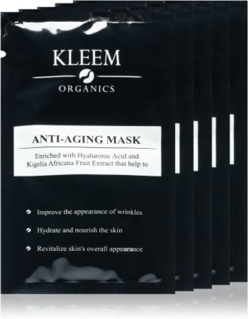 Kleem Organics Anti-Aging Mask  máscara facial reafirmante e antirrugas