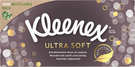 Kleenex Ultra Soft Box papirservietter