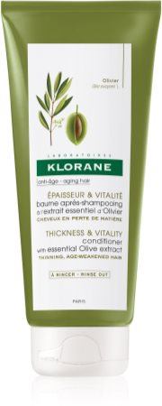 Klorane Organic Olive stärkender Conditioner für reifes Haar