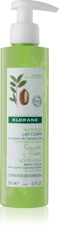 Klorane Cupuaçu Bio Eau de Yuzu ελαφριά ενυδατική και θρεπτική λοσιόν σώματος