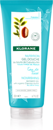 Klorane Cupuaçu Bio Eau de Tiaré Närande dusch-gel