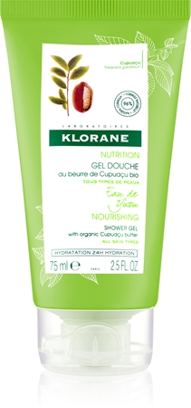 Klorane Cupuaçu Bio Eau de Yuzu intenisves, feuchtigkeitsspendendes Duschgel