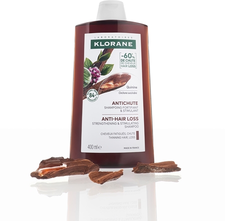 Klorane Quinine & Edelweiss Bio šampon za okrepitev las proti izpadanju las